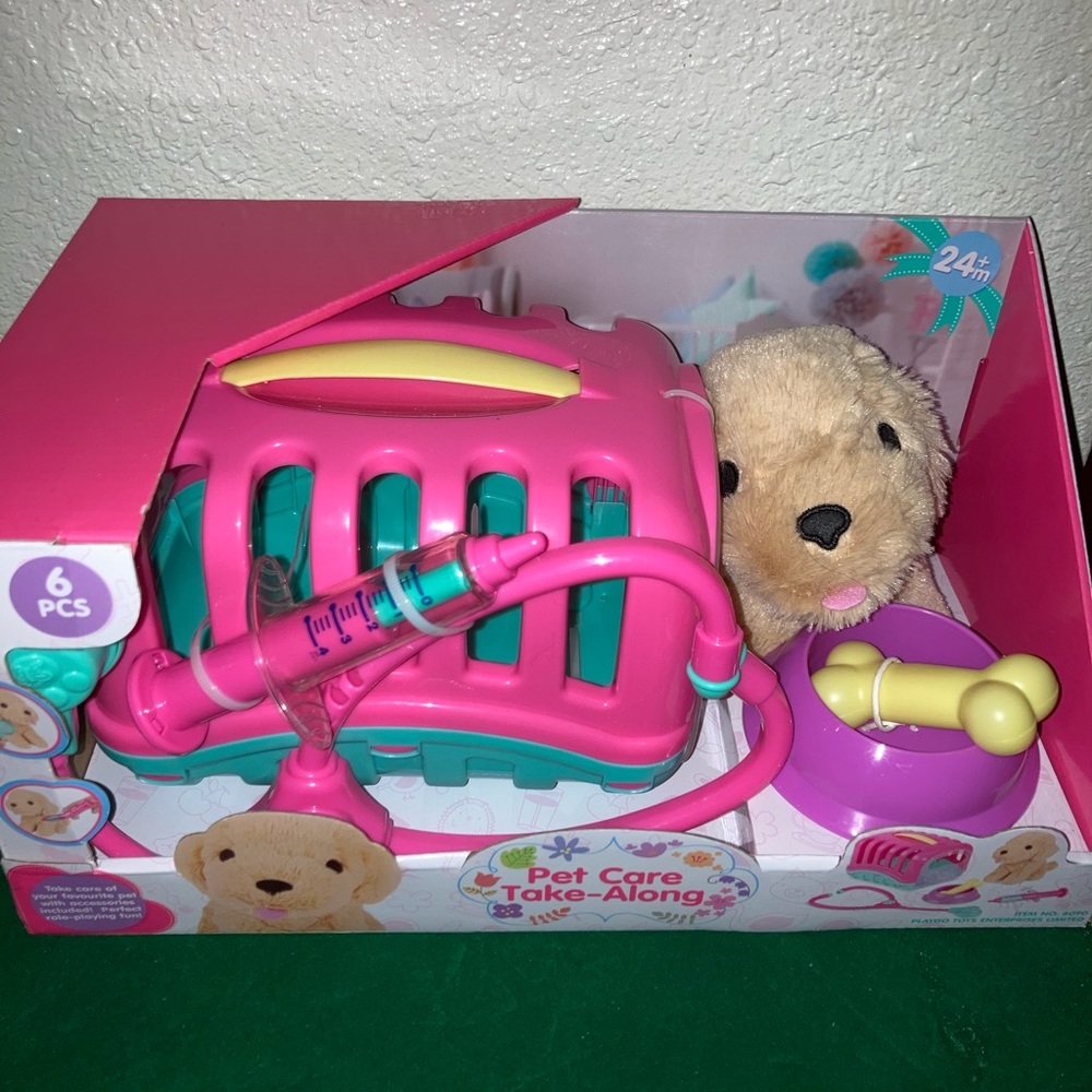 Stuffed Puppy Set